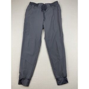 Natural‎ Uniforms Women's Cool Stretch Jogger Scrub Pants Size Medium 8500 Gray